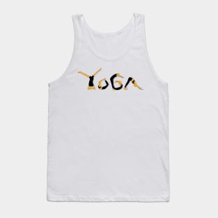 Yoga Text, Word, Meditatie Tank Top